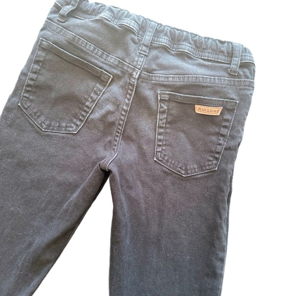 Ripzone Boys Black  Slim Fit Jeans Size 8 - Picture 5 of 6